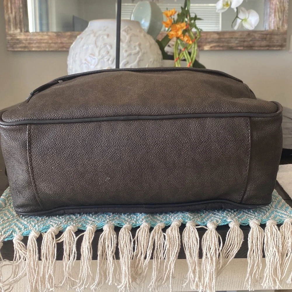 Michael Kors Signature Back Pack (Brown) w/Silver Hardware. - Picture 11 of 11